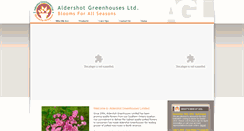 Desktop Screenshot of aldershotgreenhouses.ca