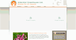 Desktop Screenshot of aldershotgreenhouses.com